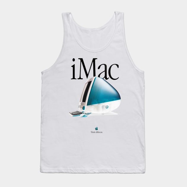 iMac Computer - Apple - Macintosh Tank Top by nicklower